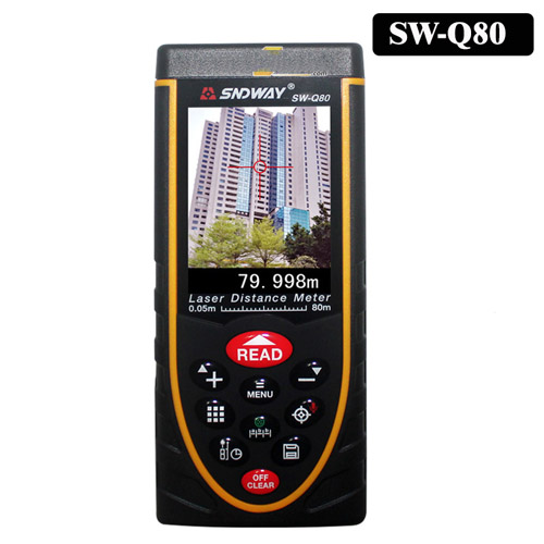 Máy Đo Khoảng Cách SNDWAY SW-Q80 Có Camera đo xa 80m